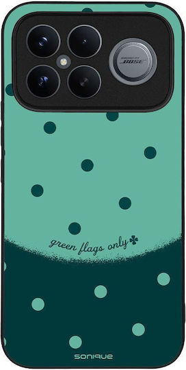 Sonique Delulu Polka Era Series Xiaomi Poco F8 Ultra 5g Mobile Phone Case Green Flags