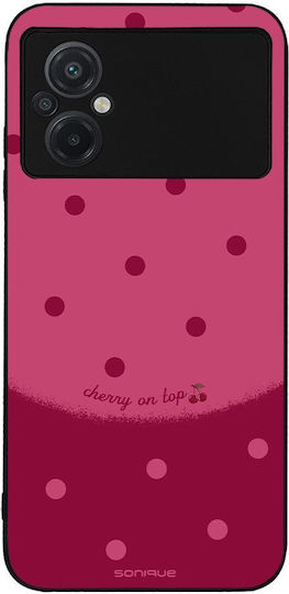 Калъф Sonique Delulu Polka Era Series Xiaomi Poco M5 Top Череша