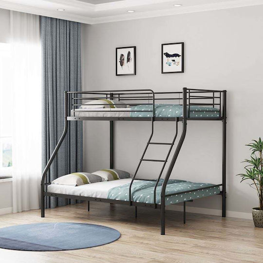Κουκέτα Ημίδιπλη για Στρώμα 190x140cm Κουκέτα Ημίδιπλη για Στρώμα 190x140cm