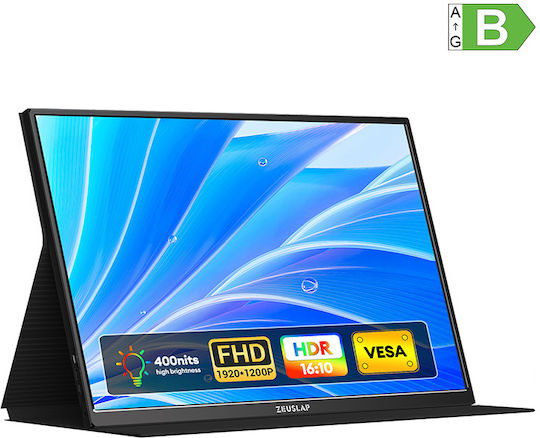 Zeuslap P16 IPS Portable Monitor 16" FHD 1920x1200