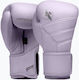Hayabusa Mănuși de box din piele pentru competiție Violet