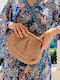 Straw Women's Handbag Beige