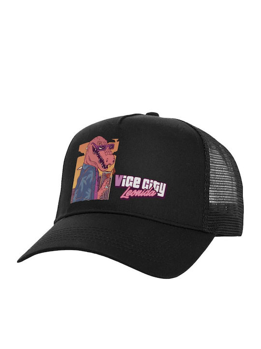 Vice City Leonida Adult Structured Trucker Mesh...