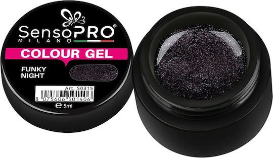 SensoPro Farbiges UV-Gel Für Nägel Funky Night 5ml