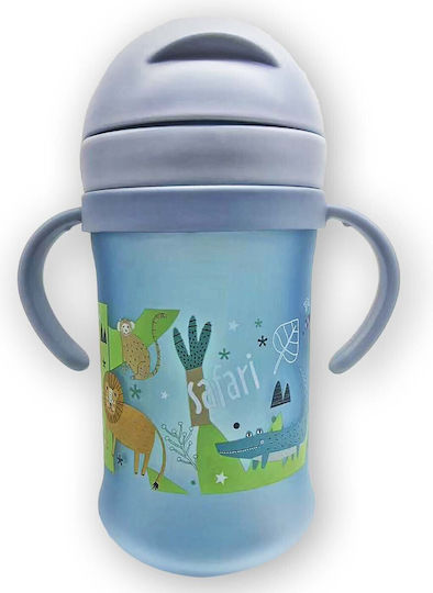Alpin Детско шише за вода Пластмасово със Сламка 450ml