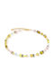 Coeur-de-lion Necklace From Gold Plated Steel Green
