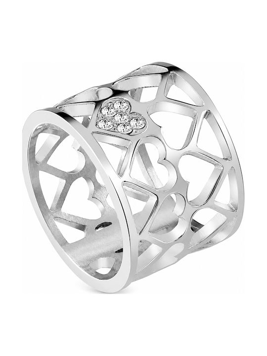 Guess Women's Ring from Steel