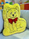 Chippo Kinder Wurfkissen Gelbes 37x35cm