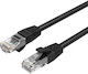 Orico Direct Attach Copper Cat.6 (Gigabit) Καλώδιο Δικτύου Ethernet εξωτερικού χώρου 3m Μαύρο