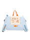 Dugros Kids Cabin Travel Suitcase Light Blue 55cm