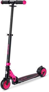 Micro Kids Foldable Scooter Rocket 2.0 2-Wheel for 12+ Years Neon Pink