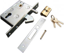 Pettiti Giuseppe Χωνευτή Κλειδαριά Ασημί 30mm Pettiti Giuseppe Χωνευτή Κλειδαριά Ασημί 30mm