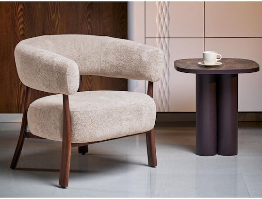 Pollythrona Houston 2162 80x72x74cm Beige Pollythrona Houston 2162 80x72x74cm Beige