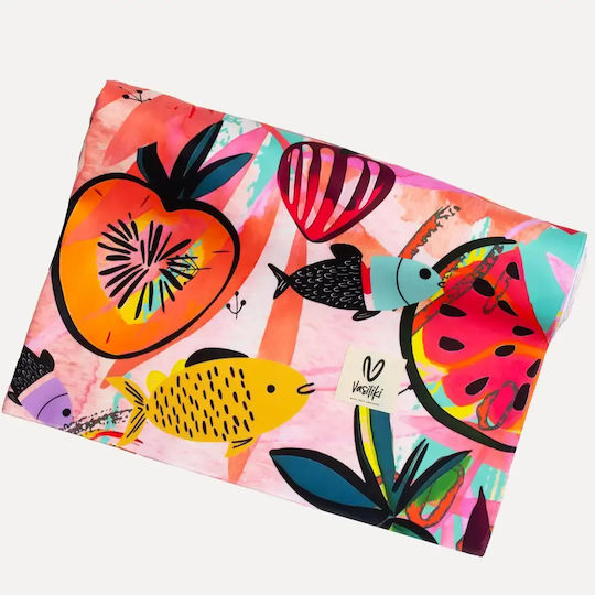 Vasiliki Πετσέτα Microfiber Ροζ