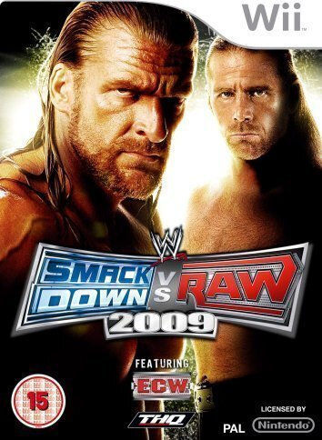 WWE SmackDown срещу Raw 2009 Nintendo Wii Нов
