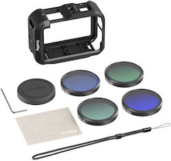 SmallRig 6374 Kit avansat de carcasă pentru cameră Filtre DJI Osmo Action 6
