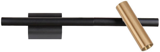 Zambelis Lights LED Warm White Ceiling & Wall Spot in Black Color