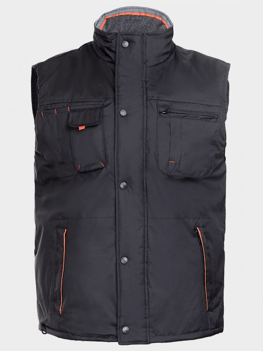 Stenso Preston Men's Work Vest Black