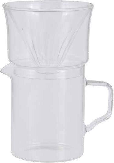 Coffee Dripper Pour Over Belogia Cddw 402 400ml Διπλών Τοιχωμάτων Βοριοπυριτικό Γυαλί