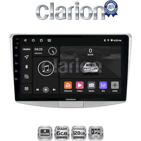 Clarion Gl53531 OEM Multimedia Auto-Audiosystem für Volkswagen Passat 2010–2016 CarPlay Android Auto Bluetooth GPS Eingebautes Wi-Fi GPRS Electriclife