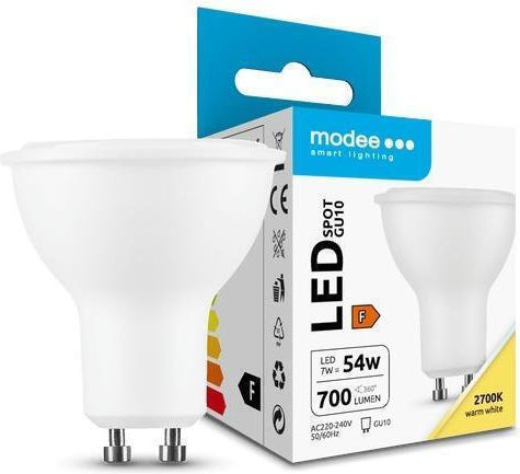 Modee Lighting Λάμπα LED 7W για Ντουί GU10 Θερμό Λευκό