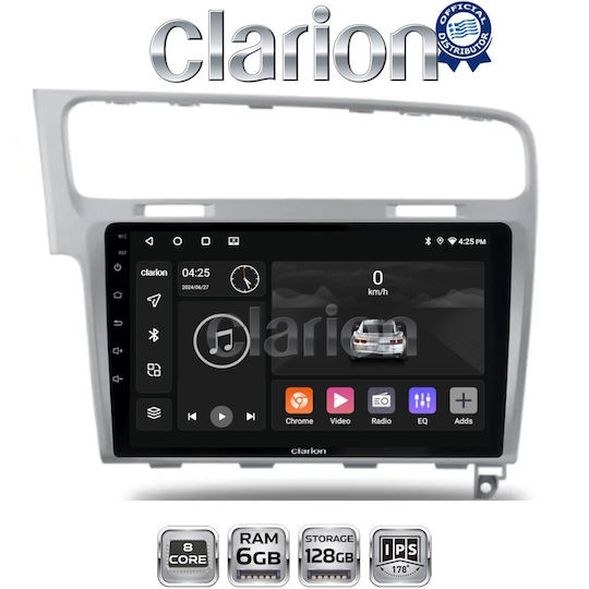 Clarion Gl53591s OEM Multimedia Car Audio System VW Golf7 CarPlay Android Auto BT GPS Wi-Fi GPRS Electriclife