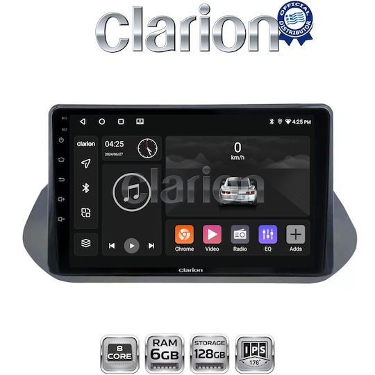 Clarion Gl53483 Οθόνη Oem Multimedia Αυτοκινήτου Nissan Qashqai 2021> Carplay Androidauto Bt Gps Wifi Gprs Electriclife