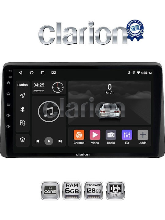 Clarion Gl53434 OEM Multimedia Car Audio System Dacia Duster 2019 CarPlay Android Auto BT GPS WiFi GPRS Electriclife