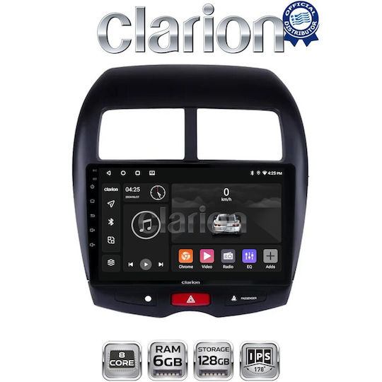 Clarion Gl53026 Οθόνη Oem Multimedia Αυτοκινήτου Mitsubishi Asx 2008> Carplay Androidauto Bt Gps Wifi Gprs Electriclife