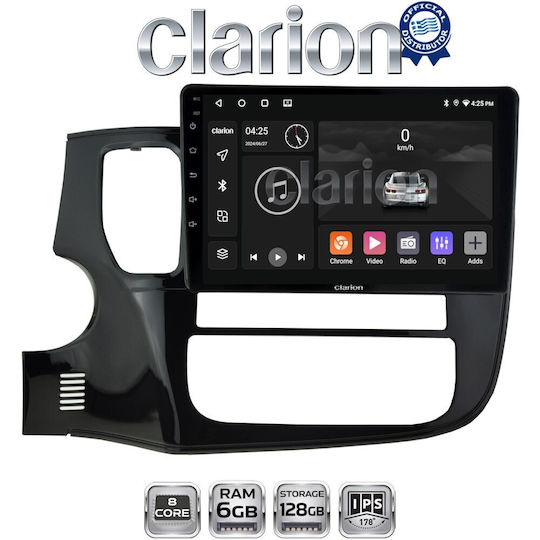 Clarion Gl53231 OEM Multimedia Car Audio System Mitsubishi Outlander 2013> CarPlay Android Auto BT GPS Wi-Fi GPRS Electric Life