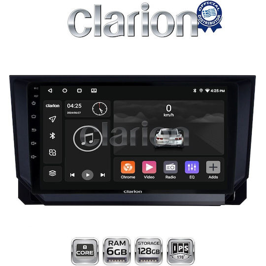 Clarion Gl53222 Οθόνη Oem Multimedia Αυτοκινήτου Seat Ibiza Arona 2018> Carplay Androidauto Bt Gps Wifi Gprs Electriclife