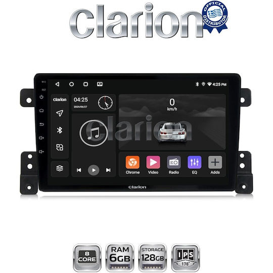 Clarion Gl53053 Oem Multimedia Auto-Audiosystem Suzuki G.Vitara 2005>2015 CarPlay Android Auto BT GPS Wi-Fi GPRS ElectricLife