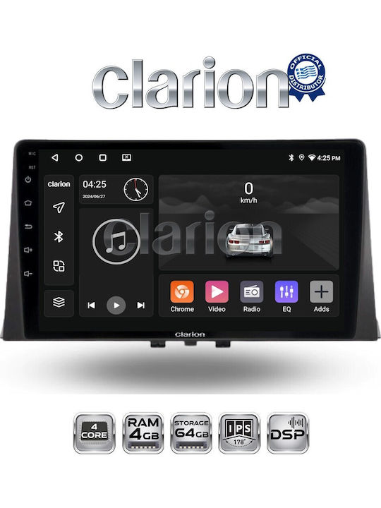 Clarion Gl32330 OEM Multimedia Car Audio System Citroen Berlingo Peugeot Partner 2019 CarPlay Android Auto BT GPS Wi-Fi GPRS Electriclife