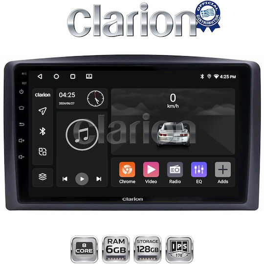 Clarion Gl53665 OEM Multimedia Car Audio System Mercedes Vito 2015 CarPlay Android Auto BT GPS Wi-Fi GPRS Electriclife