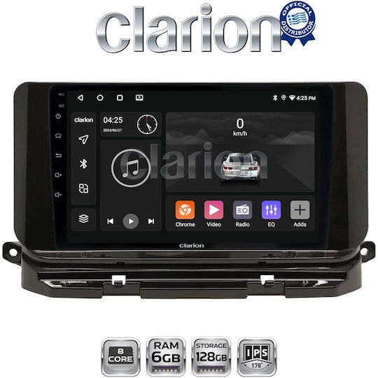Clarion Gl53280 OEM Multimedia Car Audio System Skoda Octavia 2021 CarPlay Android Auto BT GPS Wi-Fi GPRS Electriclife