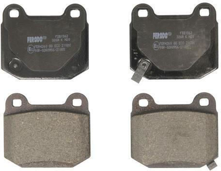 Ferodo Premier Eco Friction Τακάκια Αυτοκινήτου Πίσω Fdb1562