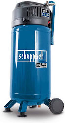 Scheppach Einphasiger Luftkompressor mit 2hp Leistung und Luftkammer 50lt Scheppach Einphasiger Luftkompressor mit 2hp Leistung und Luftkammer 50lt