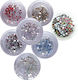 Swarovski Type Nail Rhinestones No6 40502013 6 Pieces
