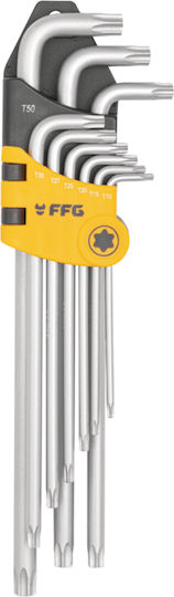 FFG Σετ 9 Κλειδιά Torx