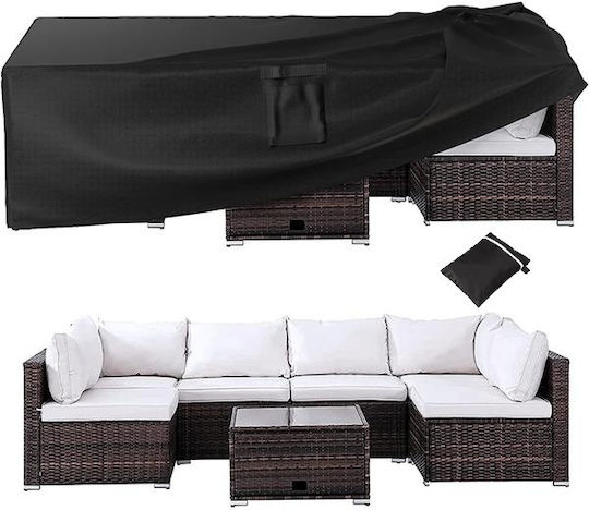 Waterproof Protective Cover 180x120x74cm In Black Colour