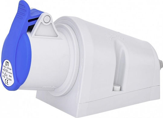 Ez 1632 16A 230V 2P+PE Стенен Контакт