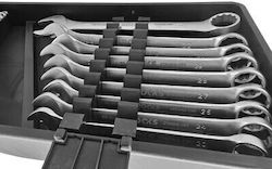 Set of German Wrenches 26 Pieces 6-25 27 28 29 30 32 36mm Plastic Case