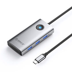 Orico PW11 6in1 USB-C Docking Station με HDMI 4K PD