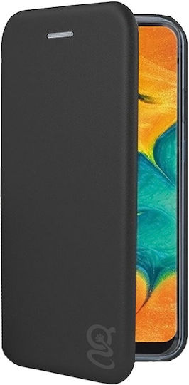 Elegance Book Δερμάτινο / Σιλικόνης Μαύρο (Moto G30)