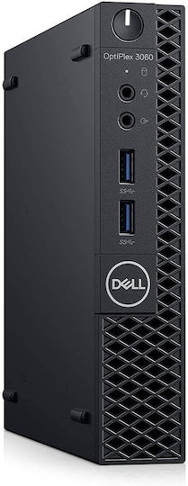 Dell Optiplex 3060 Tiny Überarbeiteter Grade A Desktop-PC Μεταχειρισμένα Refurbished (Kern i5-8500T/16GB/500GB SSD/W11 Pro)