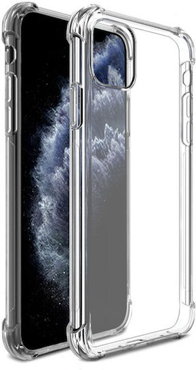 iShield Rückseite Umschlag Silikon 1mm Transparent für iPhone 11 Pro Max