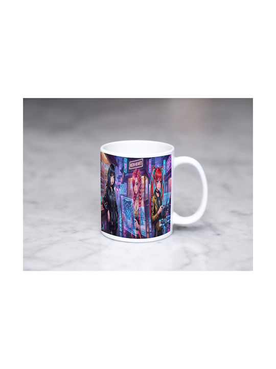 Digital Place K-pop Demon Hunters Ceramic White...