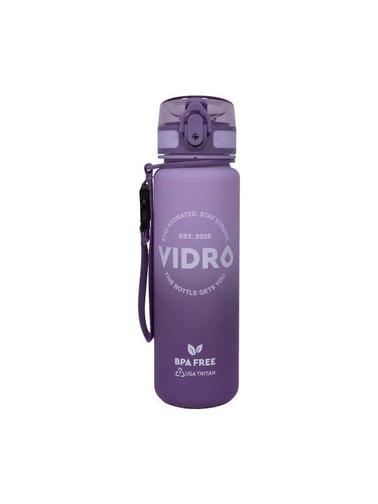 Vidro Bpa Free Sticlă De Apă 500ml Violet Vidro Bpa Free Sticlă De Apă 500ml Violet