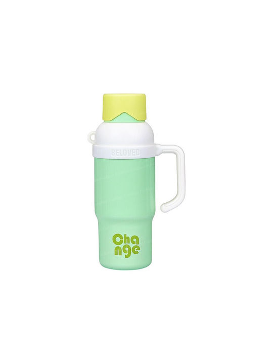 Stainless Steel Water Bottle 750ml Green