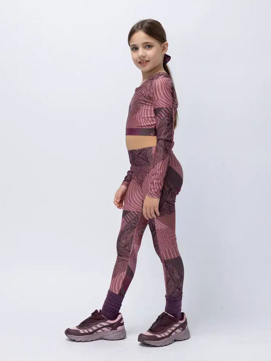 Kids Long Leggings Pastel